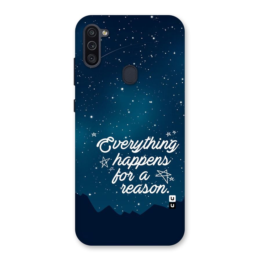 Reason Sky Back Case for Galaxy M11