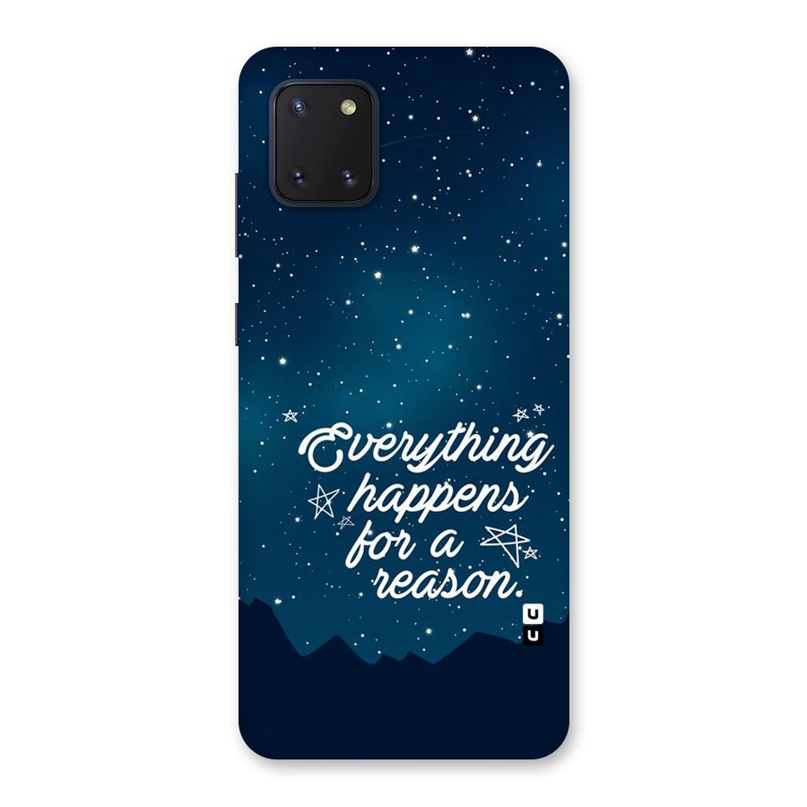 Reason Sky Back Case for Galaxy Note 10 Lite