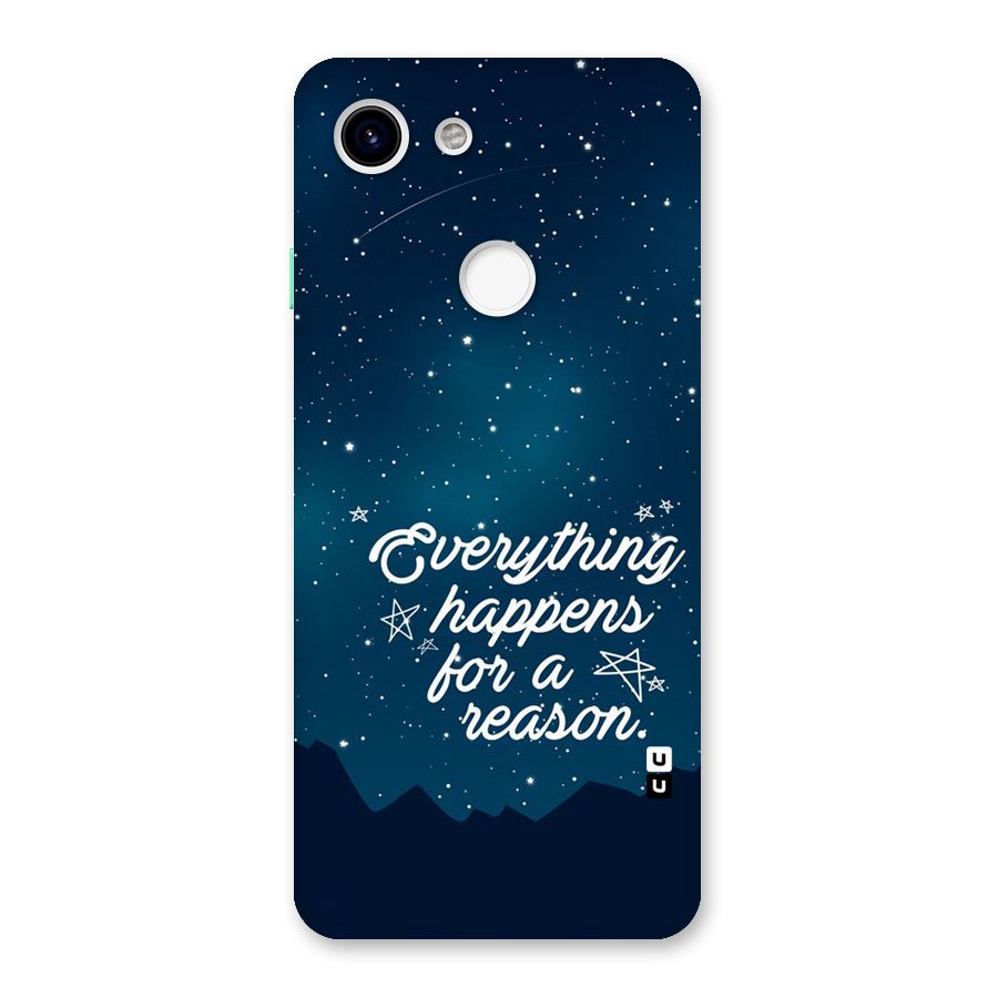 Reason Sky Back Case for Google Pixel 3