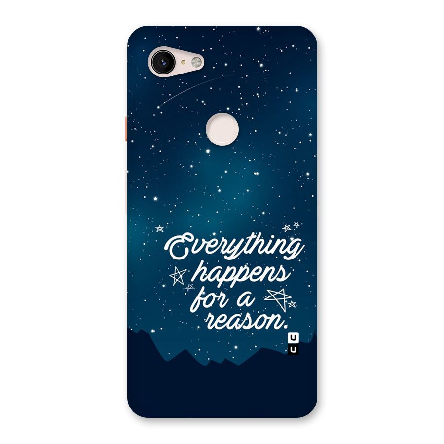 Reason Sky Back Case for Google Pixel 3 XL