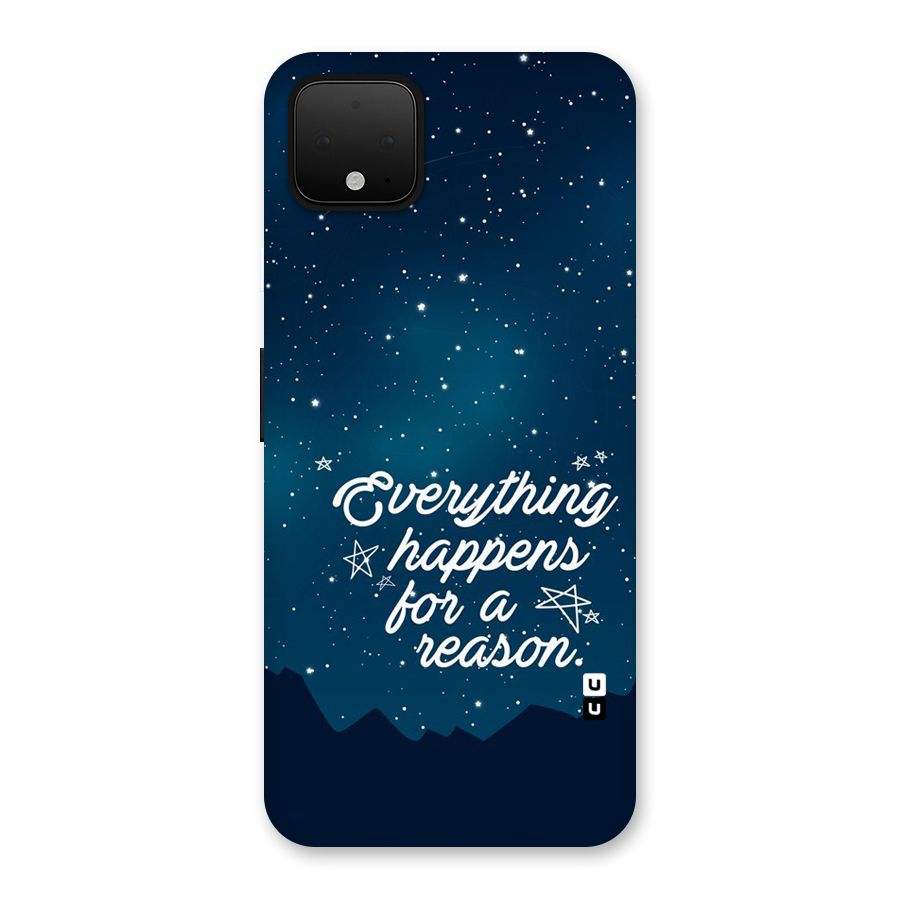 Reason Sky Back Case for Google Pixel 4 XL