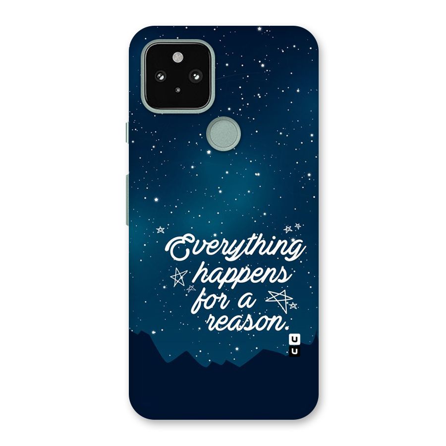 Reason Sky Back Case for Google Pixel 5