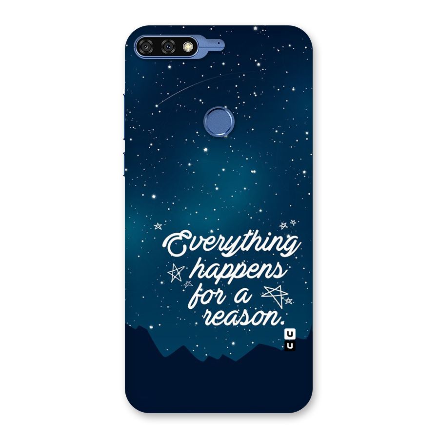 Reason Sky Back Case for Honor 7C