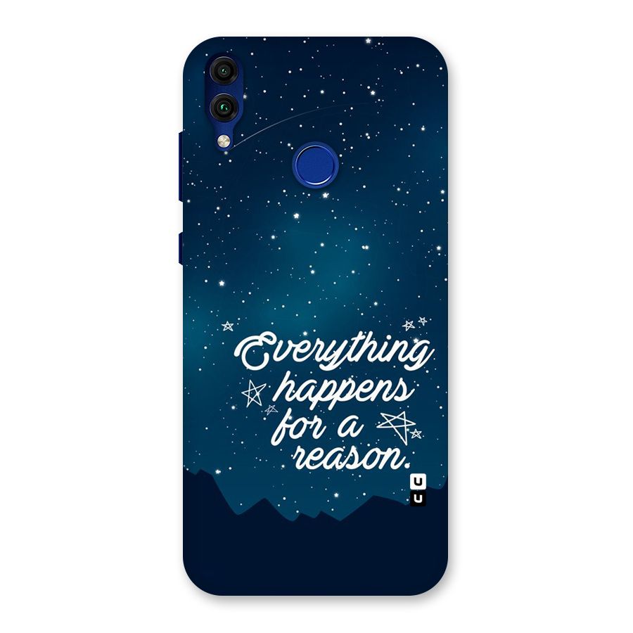 Reason Sky Back Case for Honor 8C