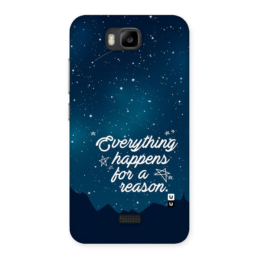 Reason Sky Back Case for Honor Bee