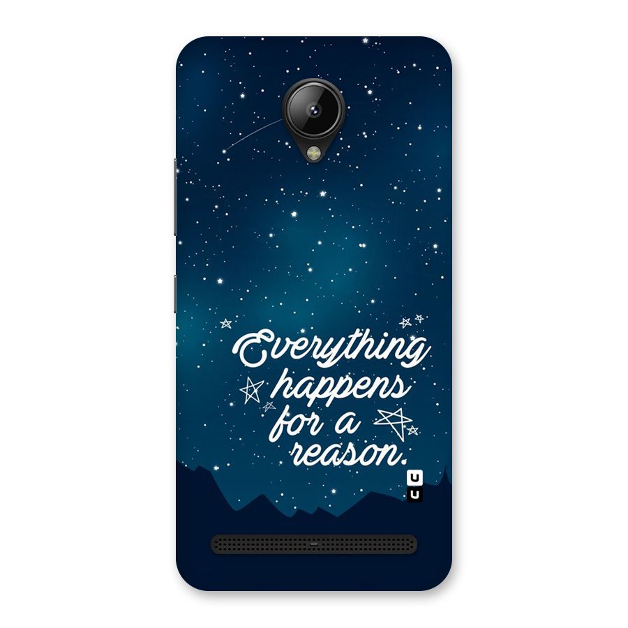 Reason Sky Back Case for Lenovo C2