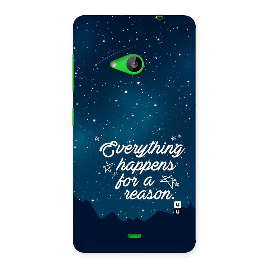 Reason Sky Back Case for Lumia 535