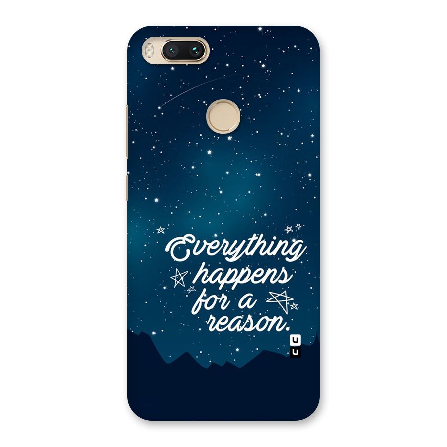 Reason Sky Back Case for Mi A1