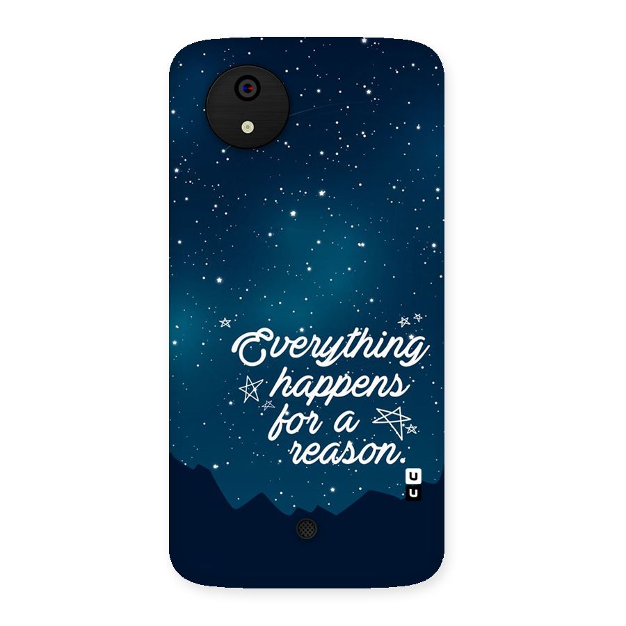 Reason Sky Back Case for Micromax Canvas A1