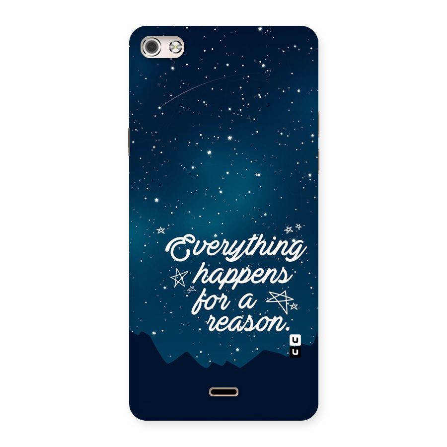 Reason Sky Back Case for Micromax Canvas Silver 5