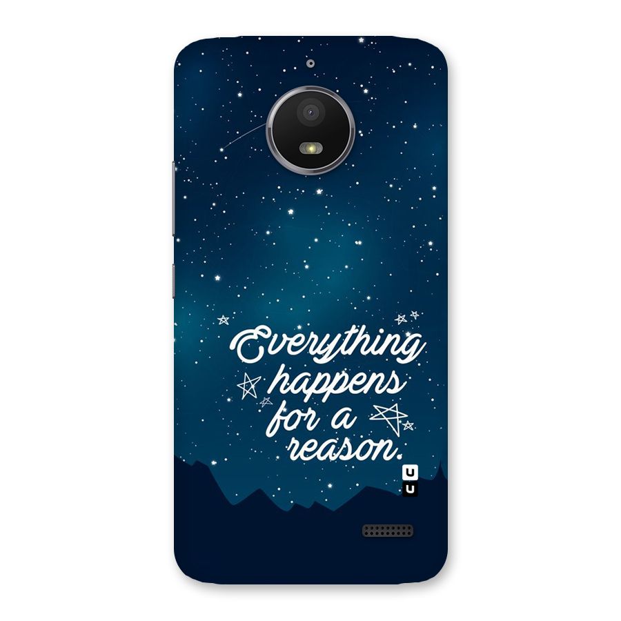 Reason Sky Back Case for Moto E4