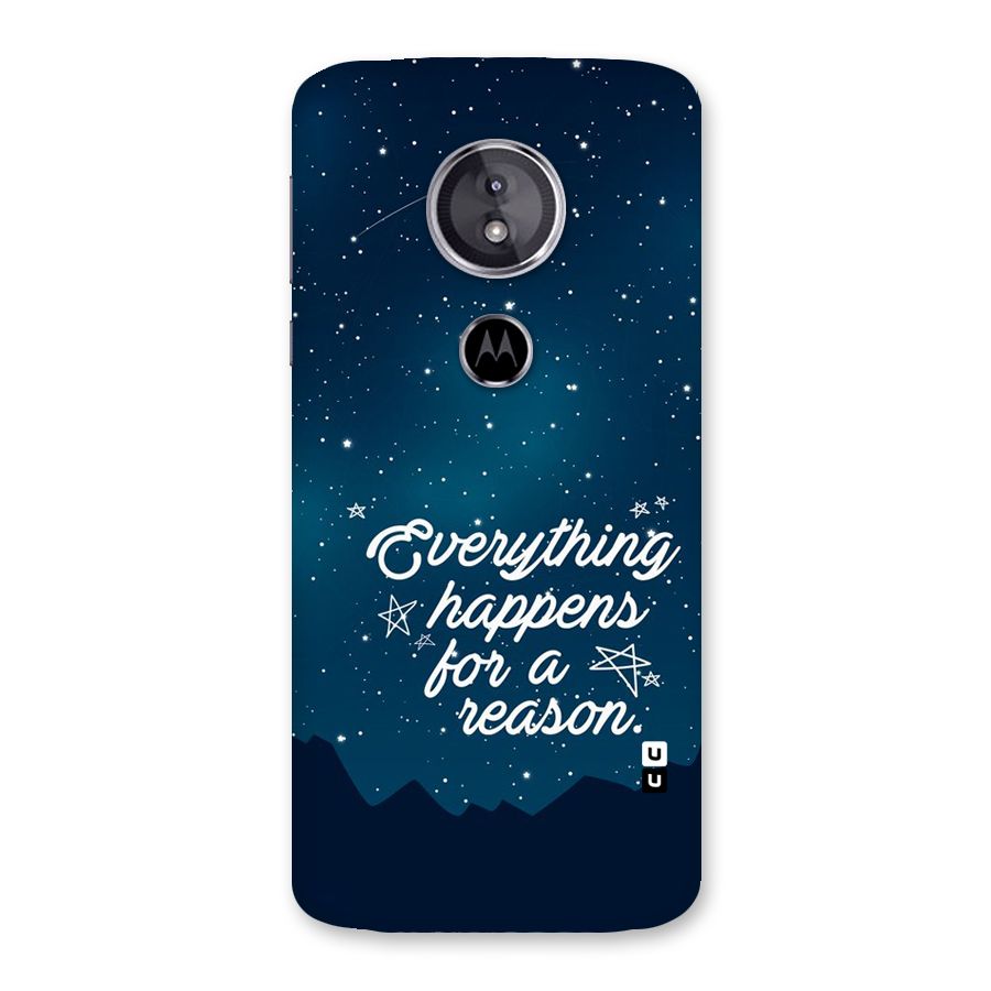 Reason Sky Back Case for Moto E5