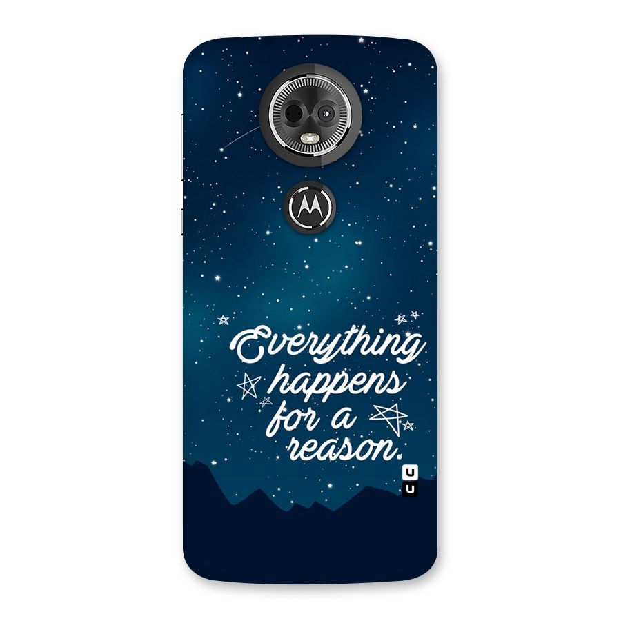 Reason Sky Back Case for Moto E5 Plus