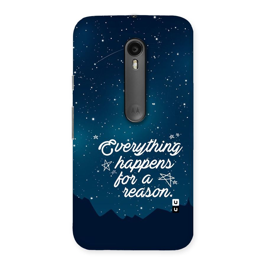 Reason Sky Back Case for Moto G3