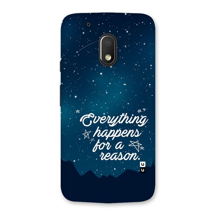 Reason Sky Back Case for Moto G4 Play