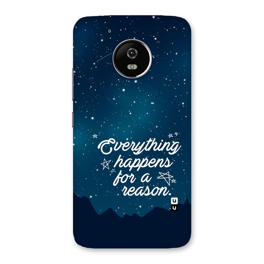 Reason Sky Back Case for Moto G5