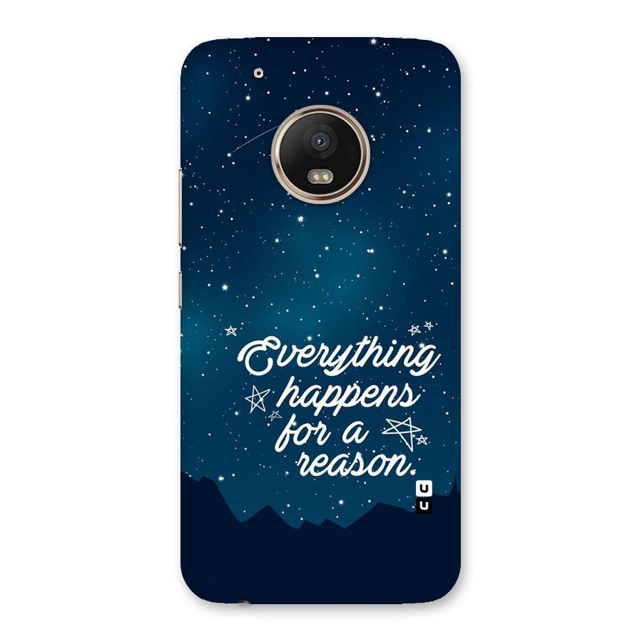 Reason Sky Back Case for Moto G5 Plus