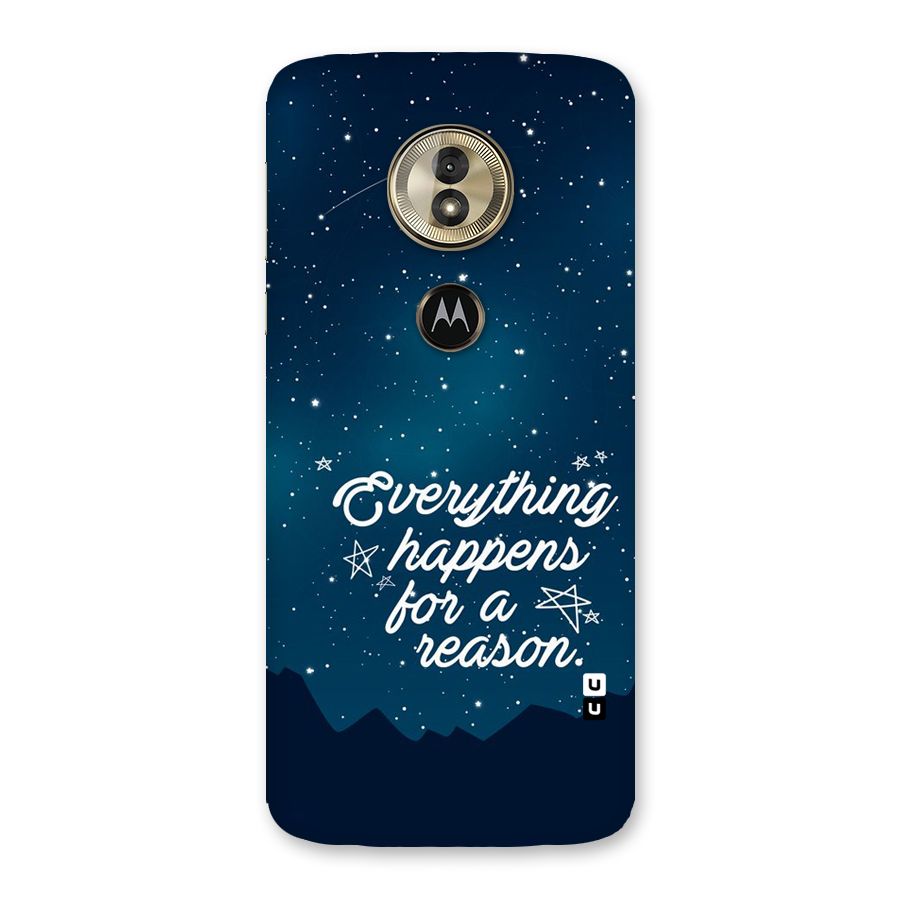 Reason Sky Back Case for Moto G6 Play