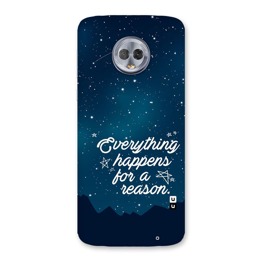 Reason Sky Back Case for Moto G6 Plus