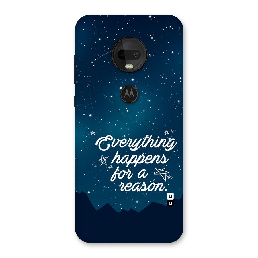 Reason Sky Back Case for Moto G7
