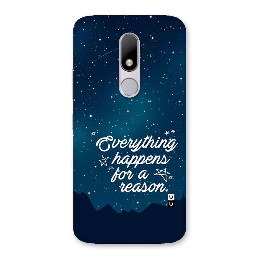 Reason Sky Back Case for Moto M