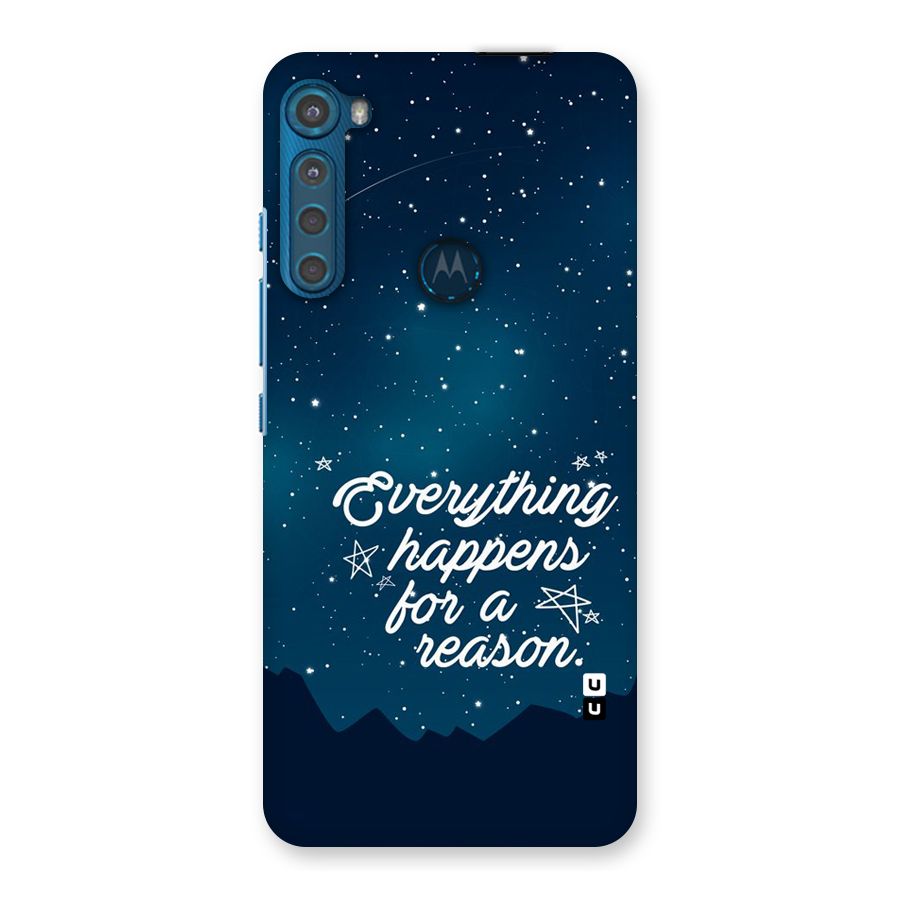 Reason Sky Back Case for Motorola One Fusion Plus