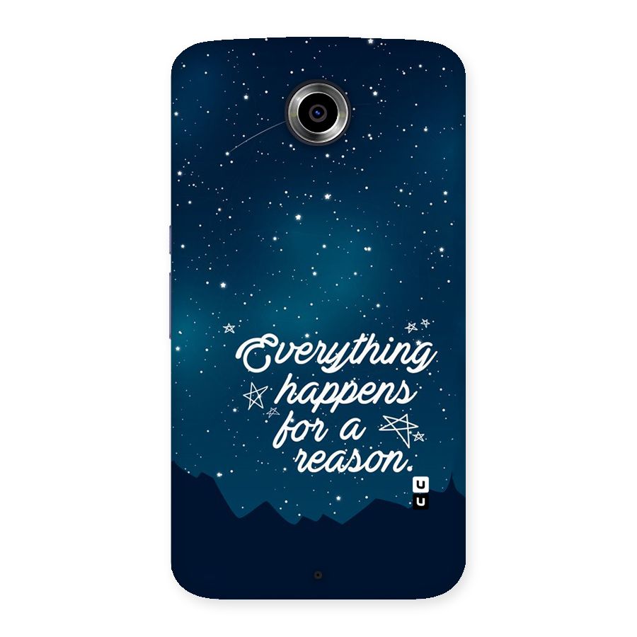 Reason Sky Back Case for Nexsus 6