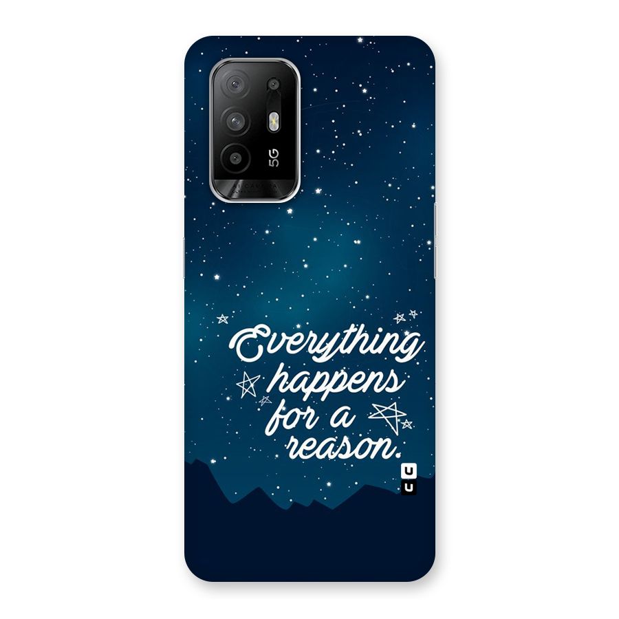 Reason Sky Back Case for Oppo F19 Pro Plus 5G