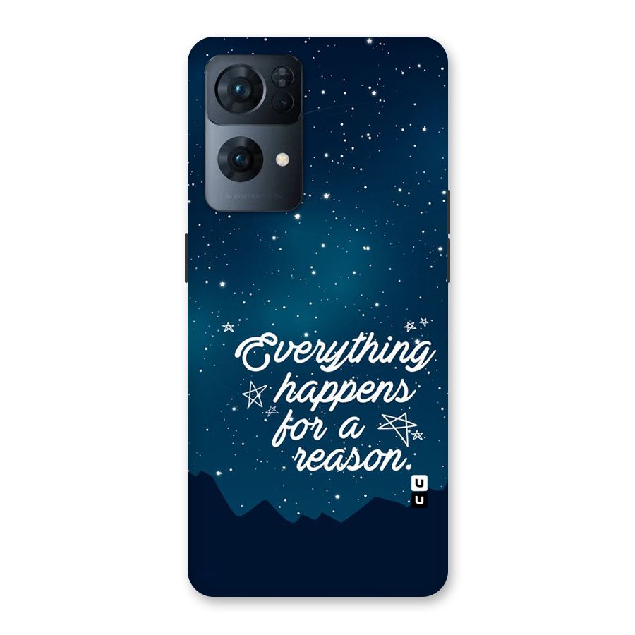Reason Sky Back Case for Oppo Reno7 Pro 5G