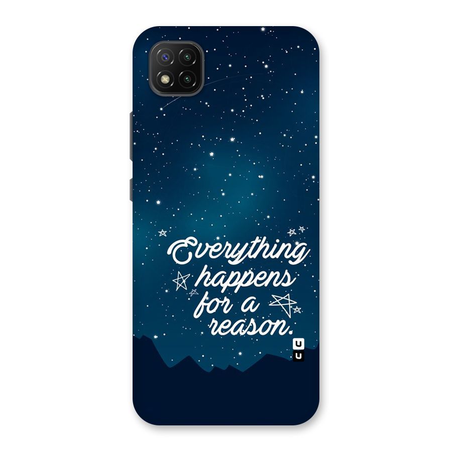 Reason Sky Back Case for Poco C3