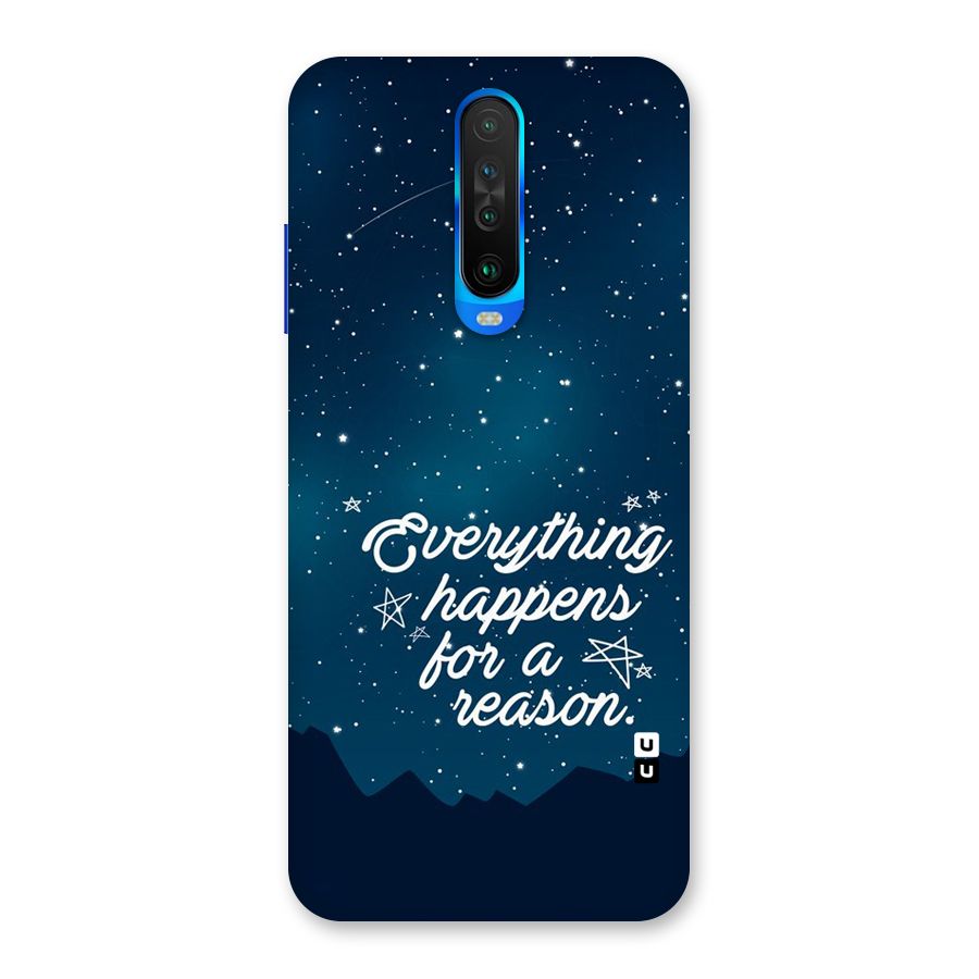 Reason Sky Back Case for Poco X2