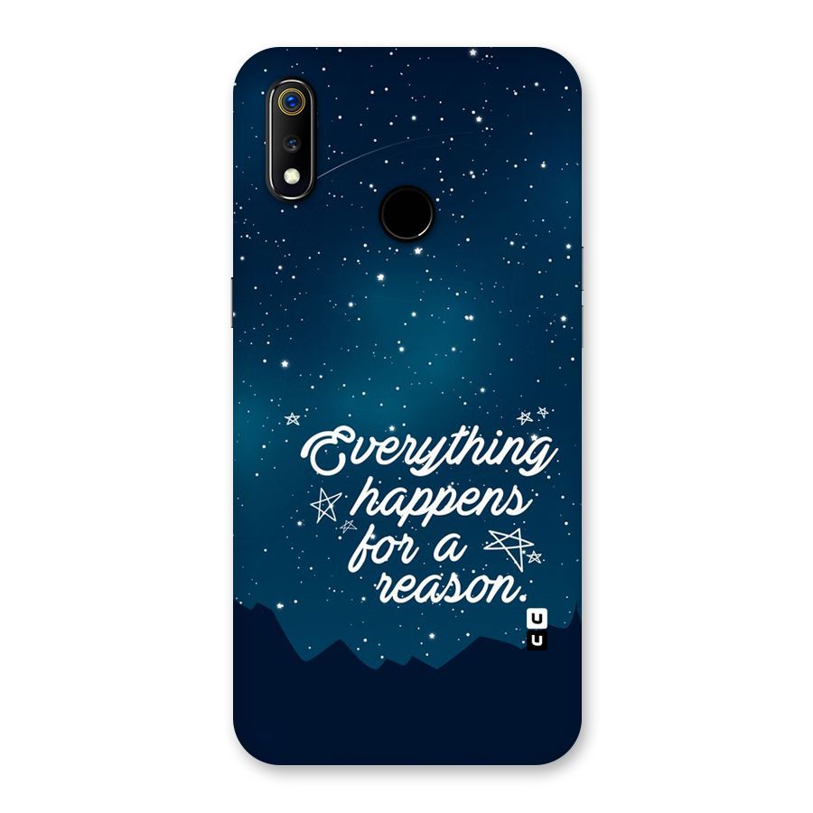 Reason Sky Back Case for Realme 3