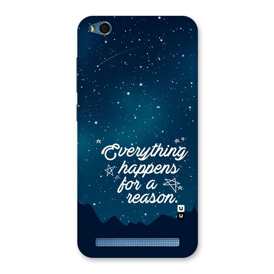 Reason Sky Back Case for Redmi 5A