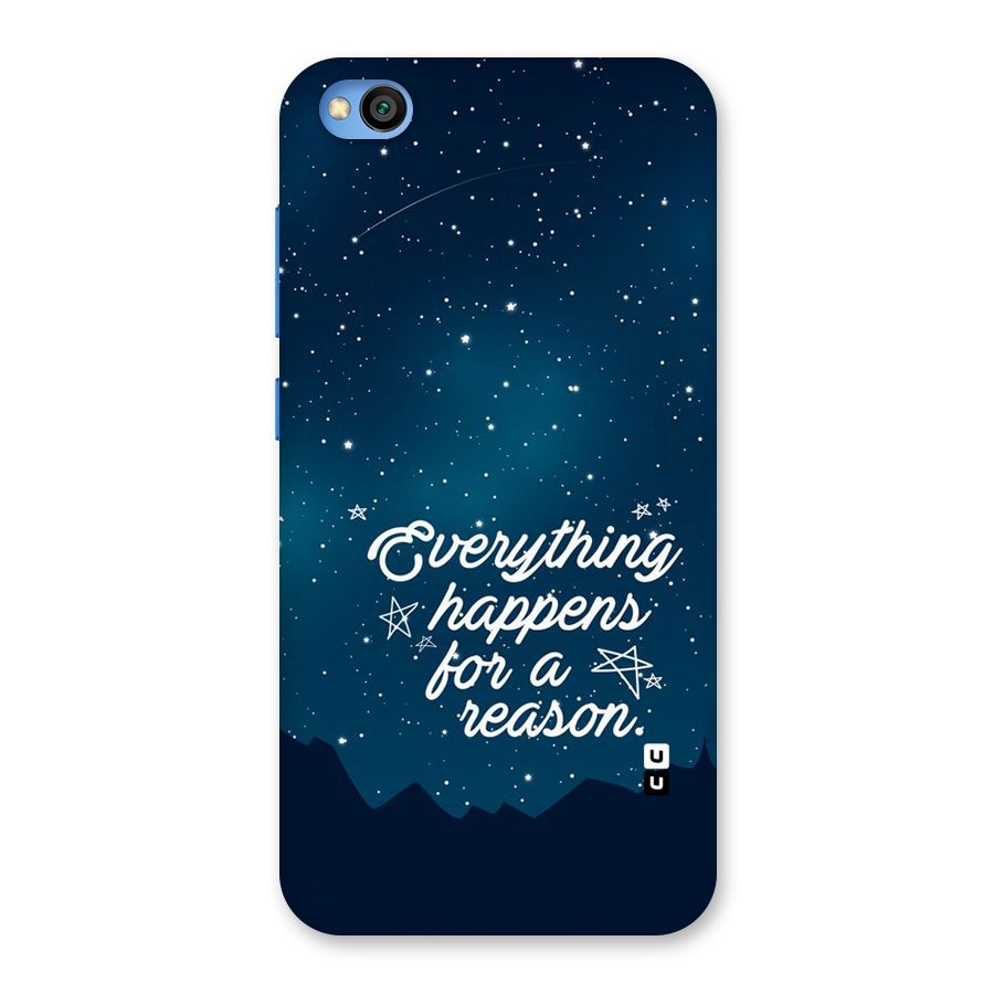 Reason Sky Back Case for Redmi Go