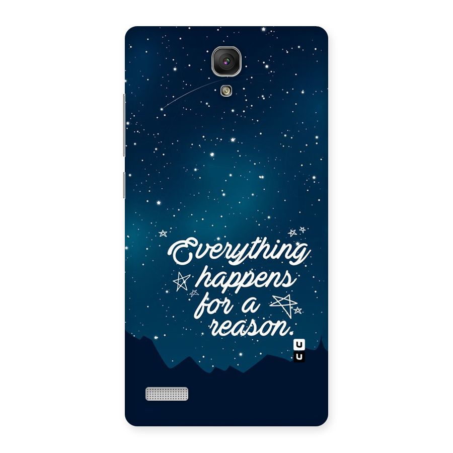Reason Sky Back Case for Redmi Note