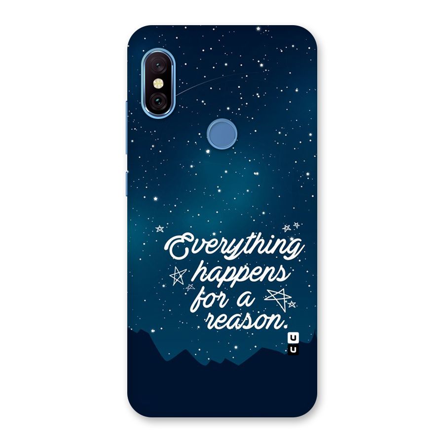 Reason Sky Back Case for Redmi Note 6 Pro