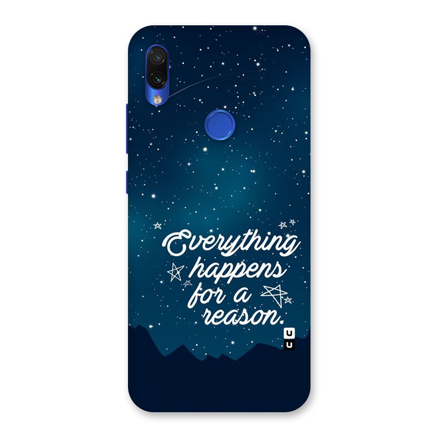 Reason Sky Back Case for Redmi Note 7S