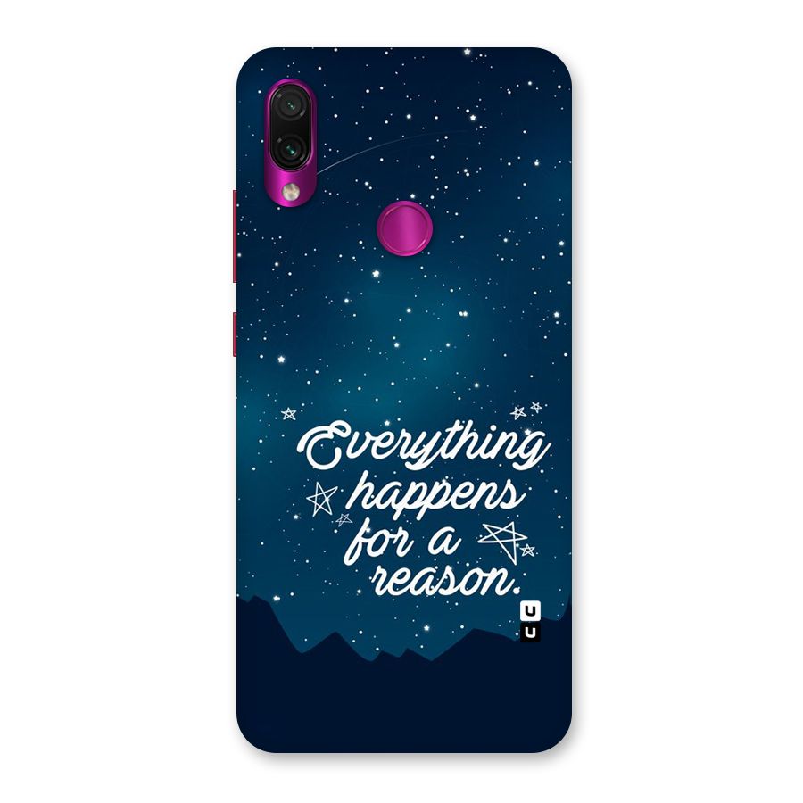 Reason Sky Back Case for Redmi Note 7 Pro