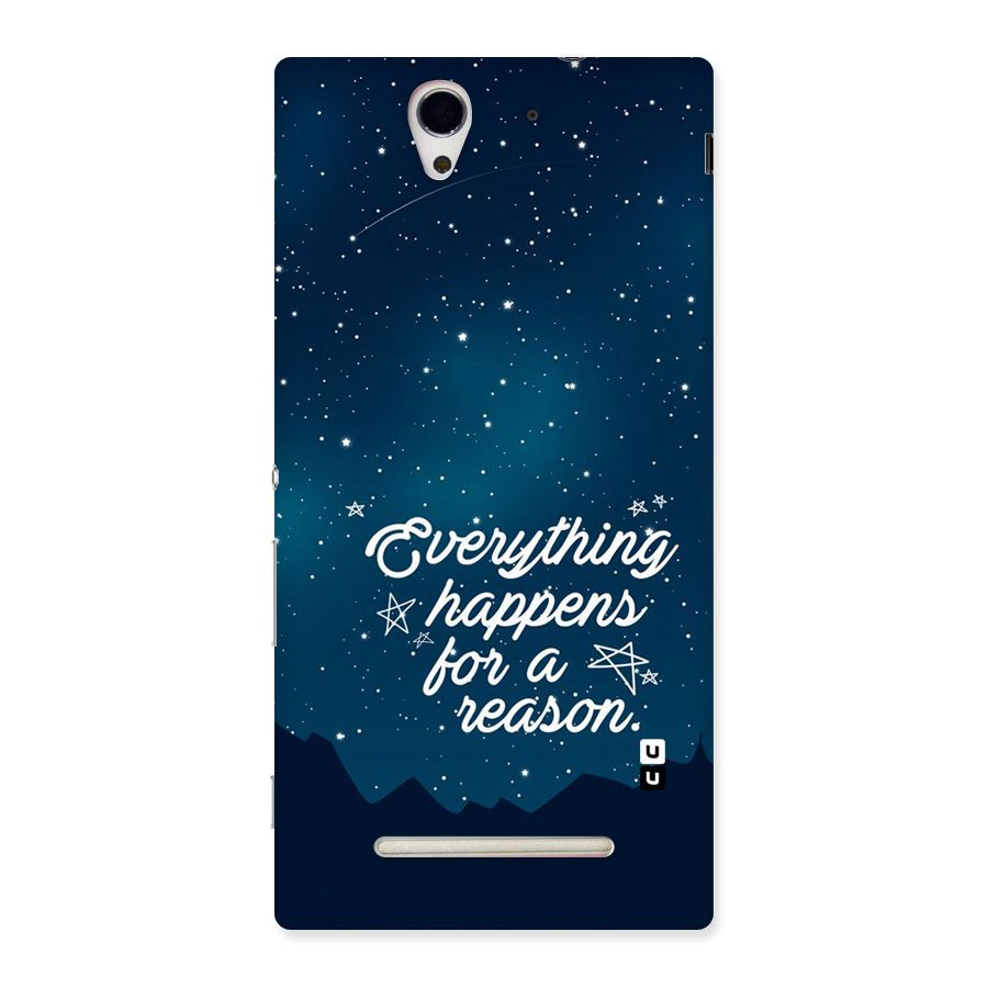Reason Sky Back Case for Sony Xperia C3