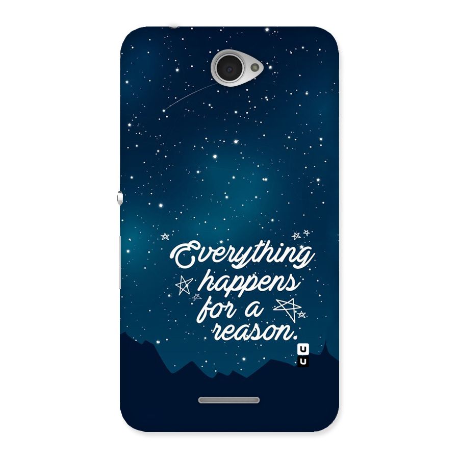 Reason Sky Back Case for Sony Xperia E4