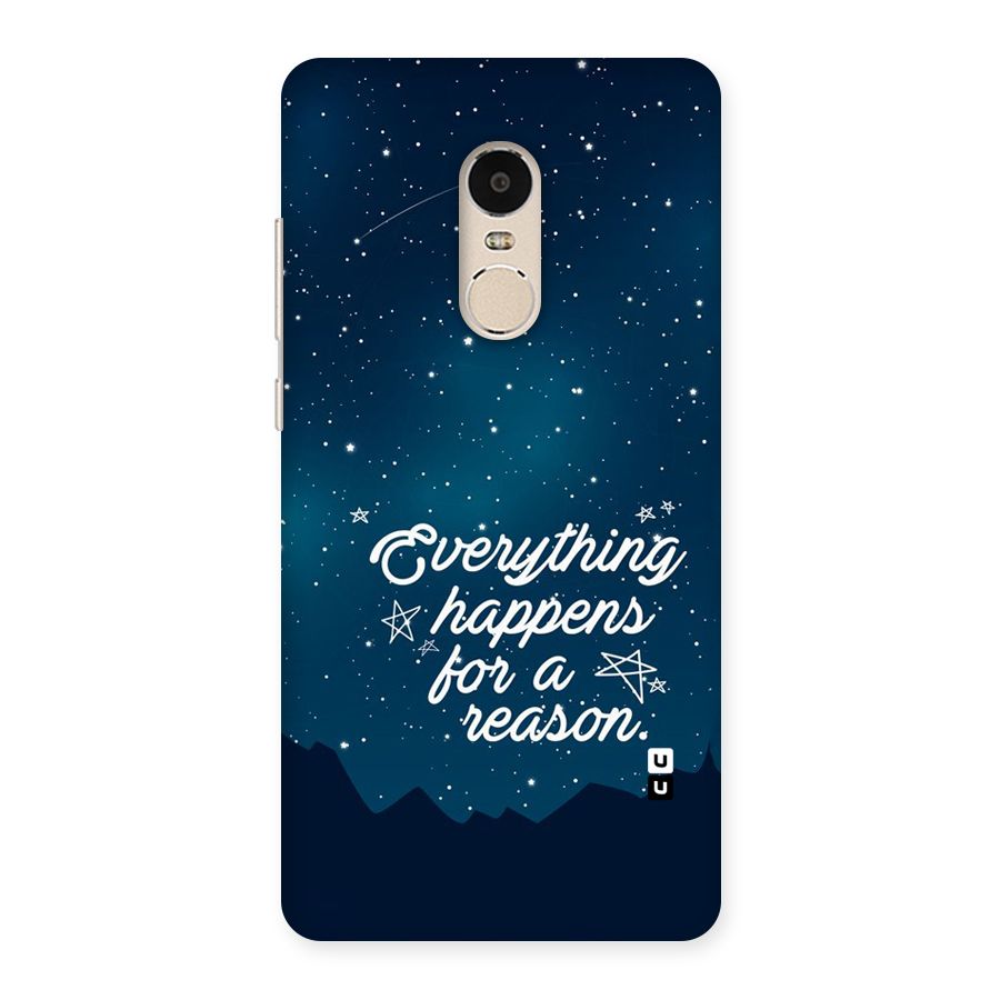 Reason Sky Back Case for Xiaomi Redmi Note 4