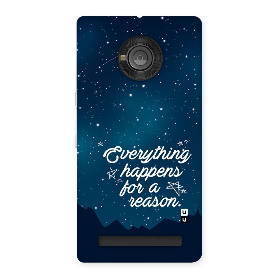 Reason Sky Back Case for Yu Yuphoria