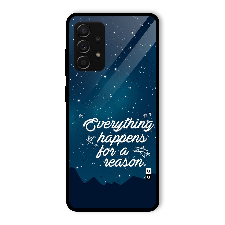 Reason Sky Glass Back Case for Galaxy A53 5G