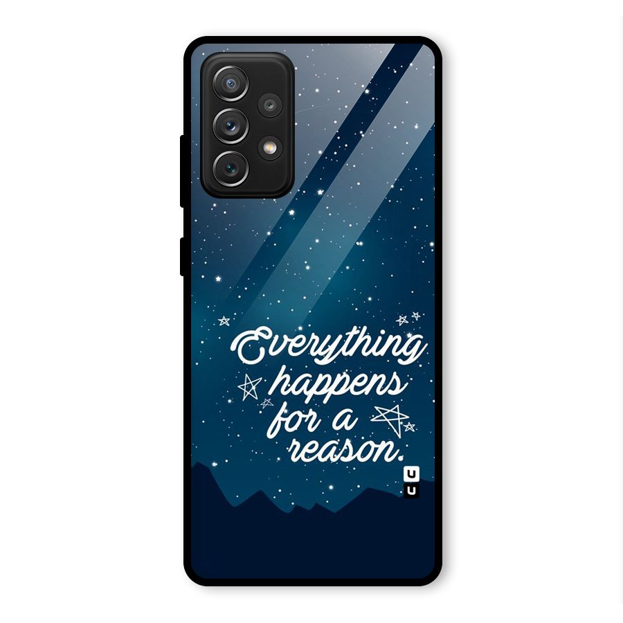 Reason Sky Glass Back Case for Galaxy A72
