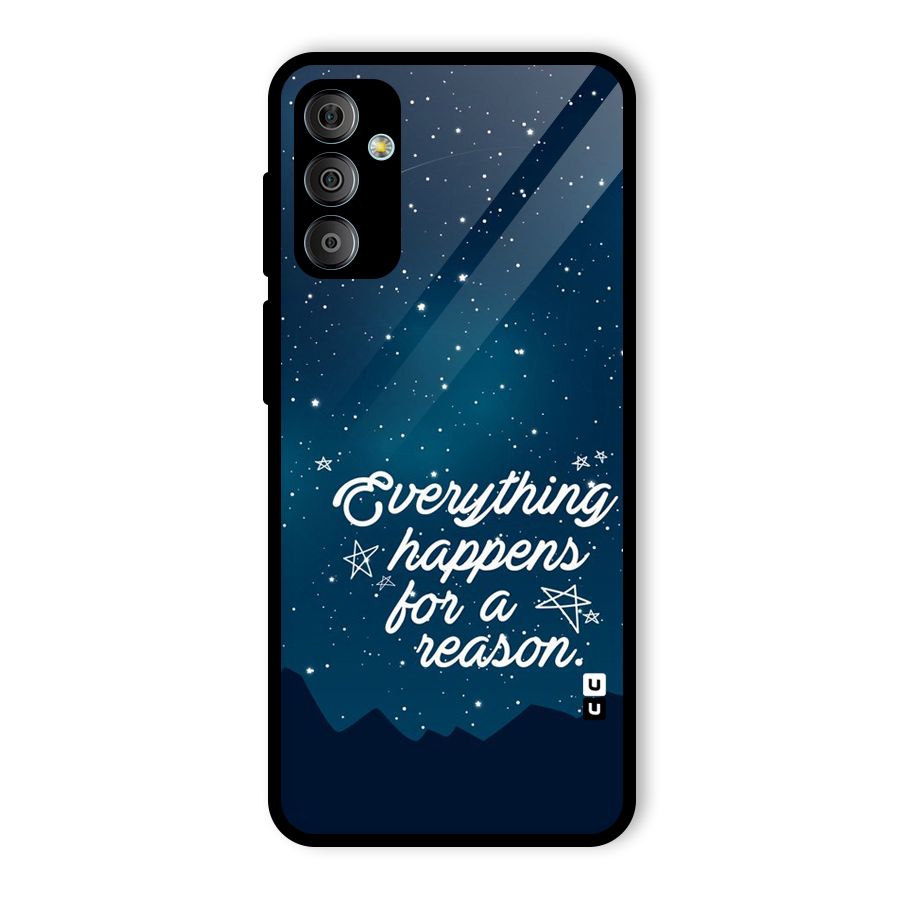 Reason Sky Glass Back Case for Galaxy F23