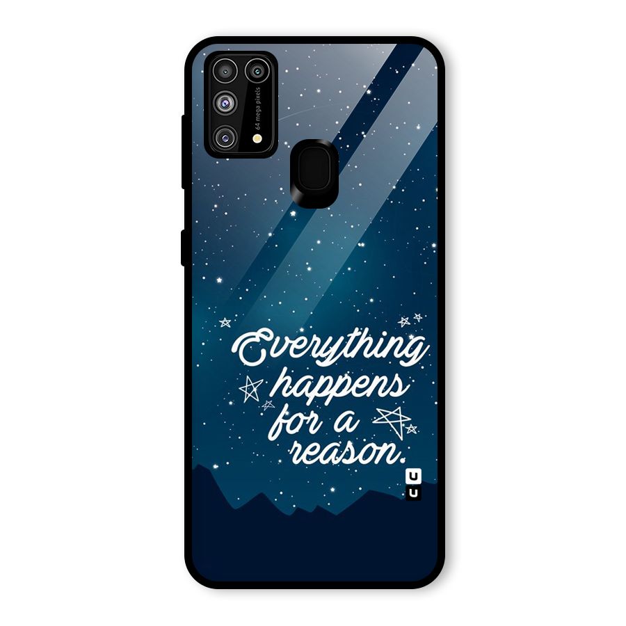 Reason Sky Glass Back Case for Galaxy F41