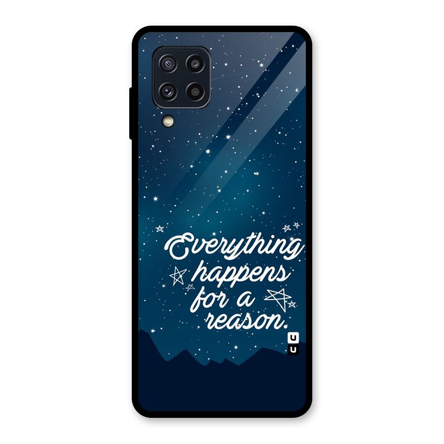 Reason Sky Glass Back Case for Galaxy M32