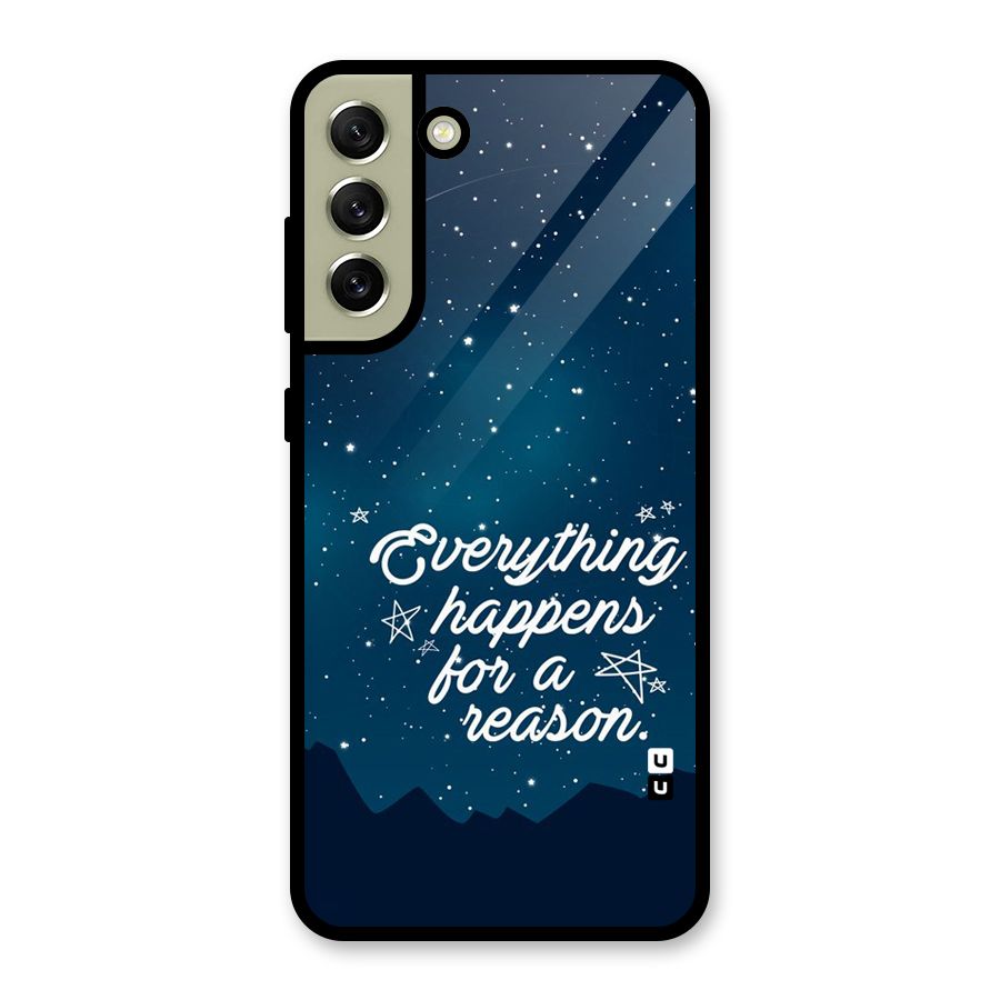 Reason Sky Glass Back Case for Galaxy S21 FE 5G