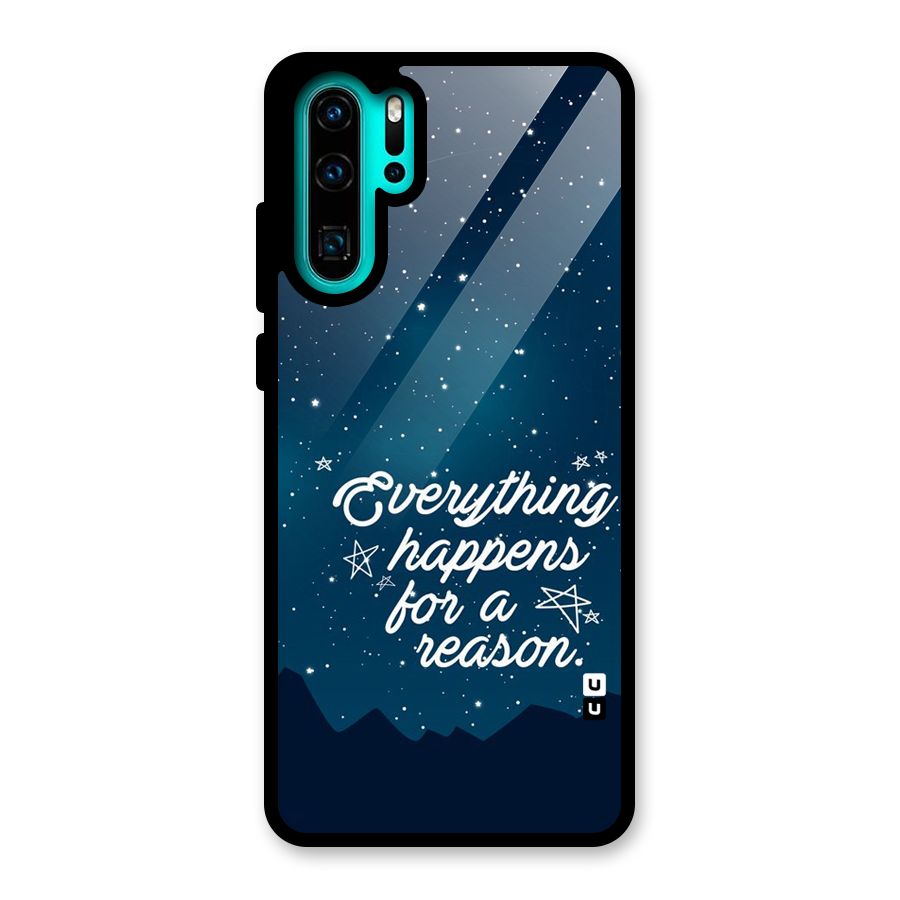 Reason Sky Glass Back Case for Huawei P30 Pro
