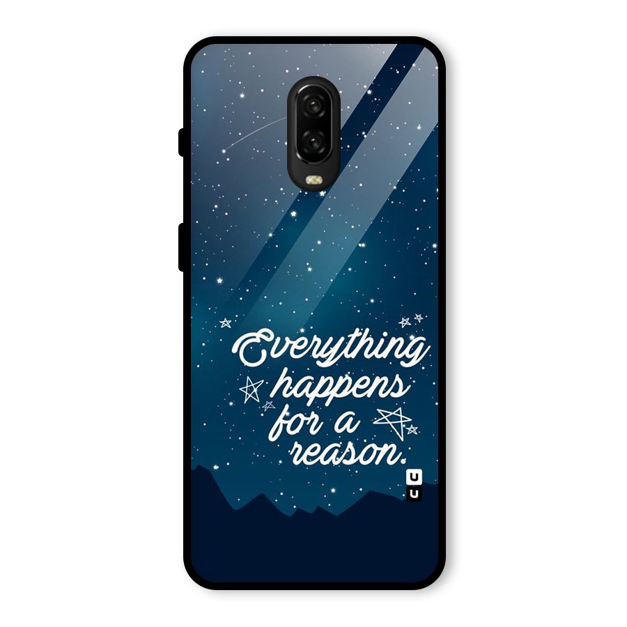 Reason Sky Glass Back Case for OnePlus 6T